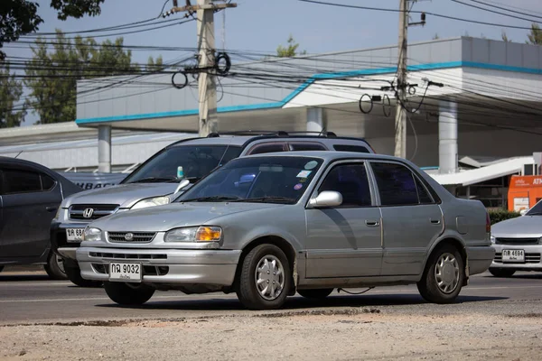 Private Old car, Toyota Corolla — Stock Photo, Image