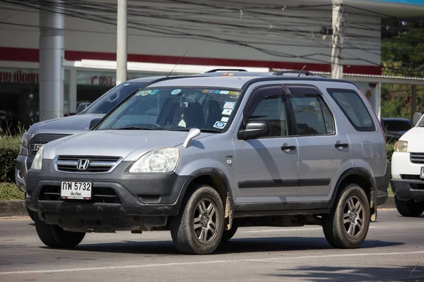 Ιδιωτικό αυτοκίνητο Honda Crv πόλη Suv αυτοκινήτων — Φωτογραφία Αρχείου