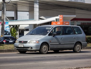 Özel eski Honda Odyssey van. 