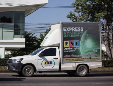 Pnl Lojistik Taşımacılık Şirketi 'nin konteyner kamyonu.