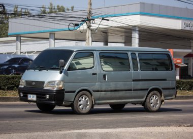 Özel Toyota Hiace eski Van araba.