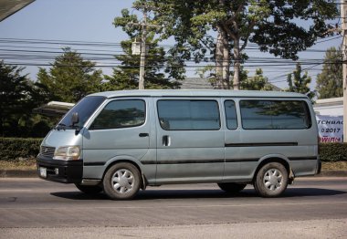 Özel Toyota Hiace eski Van araba.