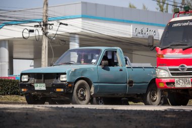 Özel Isuzu Kb eski pikap araba. 