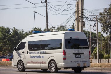 Ambulans van Chiangmai Ram Hastanesi.
