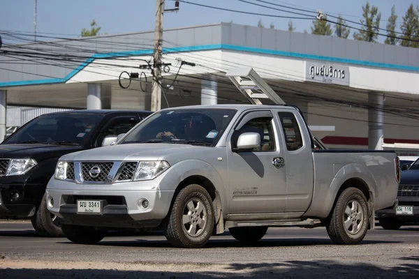 Recogida en coche privado, Nissan Navara — Foto de Stock