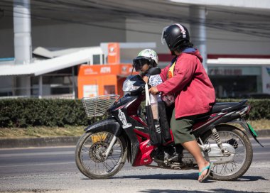 Özel Honda dalga motosiklet. 