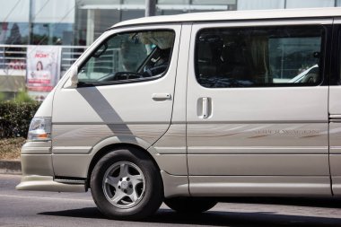 Özel Toyota Hiace eski Van araba.