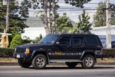 Özel 4 x 4 jeep Cherokee araba.
