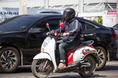 Ben motosiklet özel Honda otomatik Scooter Scoopy. 