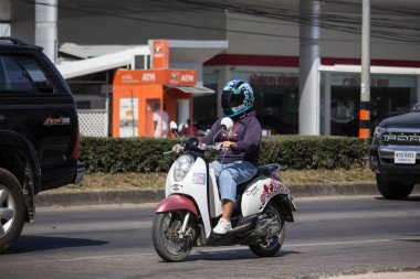 Ben motosiklet özel Honda otomatik Scooter Scoopy. 