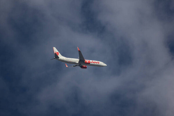 Boeing 737-800 of Thai lionair airline.