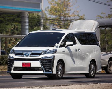  Özel Toyota Velfile Van araba. 