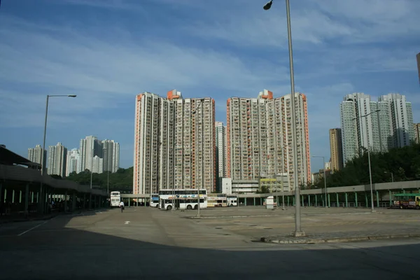 Tsing Yi İstasyonu Otobüs Terminali — Stok fotoğraf