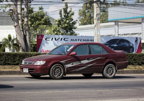 Személygépkocsi, Toyota Soluna VIos. — Stock Fotó