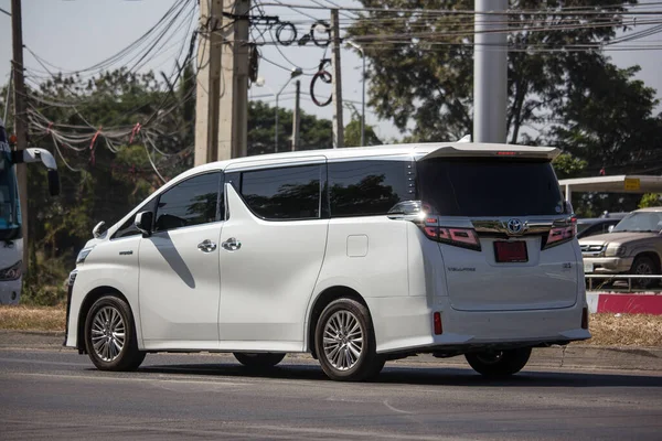 Chiangmai Tailandia Enero 2020 Coche Toyota Velfile Van Privado Foto — Foto de Stock