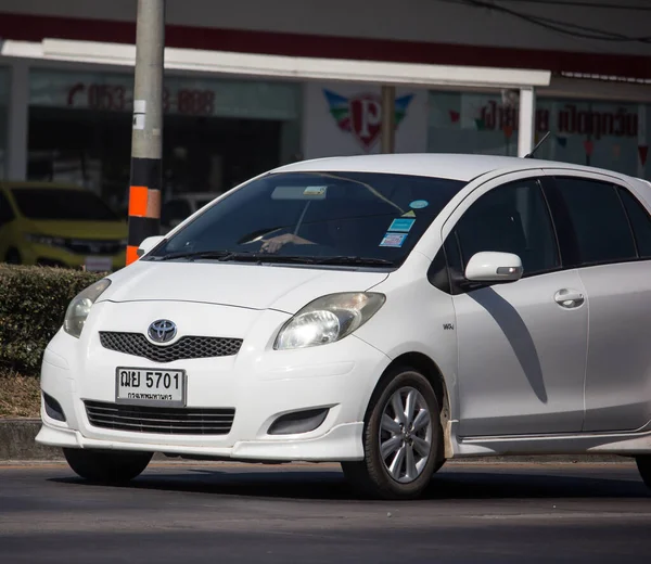 Chiangmai Thailand January 2020 Private Car Toyota Yaris Hatchback Eco — 스톡 사진