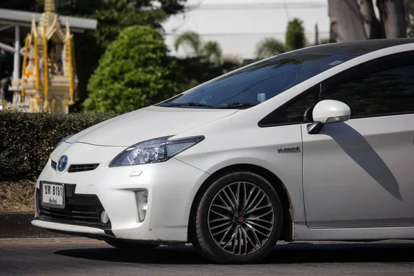 Chiangmai Tajlandia Stycznia 2020 Samochód Osobowy Toyota Prius Hybrid System — Zdjęcie stockowe
