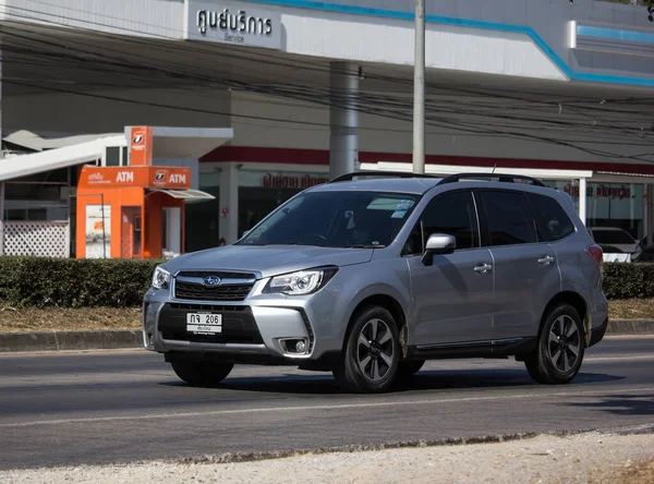 Chiangmai Thajsko Ledna 2020 Soukromé Suv Auto Subaru Outback Fotografie — Stock fotografie