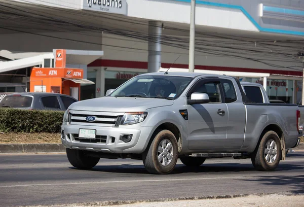 Hiangmai Tailândia Janeiro 2020 Private Pickup Car Ford Ranger Estrada — Fotografia de Stock