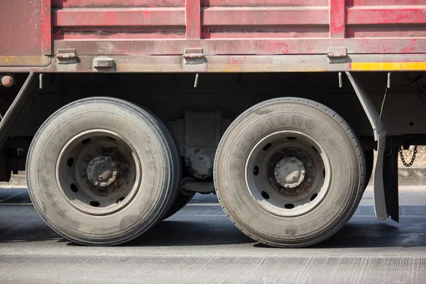 Chiangmai Thailand Januari 2020 Firestone Banden Van Truck Weg 1001 — Stockfoto