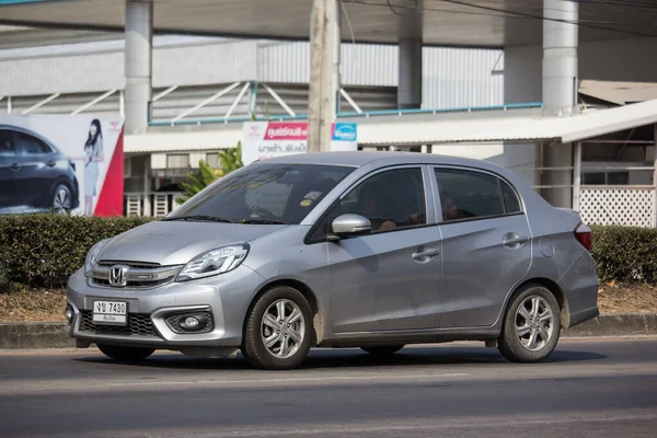 Chiangmai Thailand January 2020 Private Eco Car Honda Brio Amaze — Stock Photo, Image