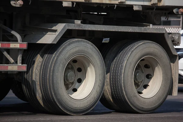 Chiangmai Thailand Januari 2020 Deestone Banden Van Truck Weg 1001 — Stockfoto