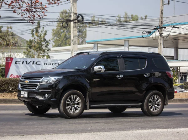 Chiangmai Таїланд Лютого 2020 Приватний Автомобіль Suv Chevrolet Trailblazer Дорога — стокове фото