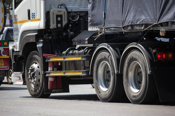 Chiangmai Thailand Februari 2020 Bridgestone Banden Van Truck Weg 1001 — Stockfoto