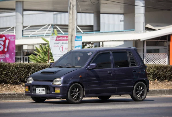 Chiangmai Thailand February 2020 Private Small City Car Daihatsu Mira — Stok fotoğraf