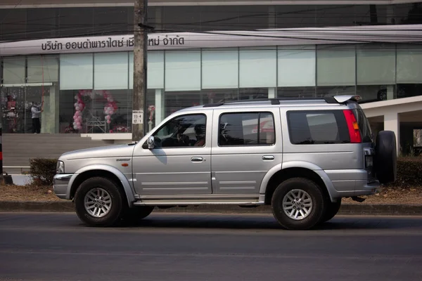 Chiangmai Thailand February 2020 Private Suv Car Ford Everest Road — Stock Photo, Image