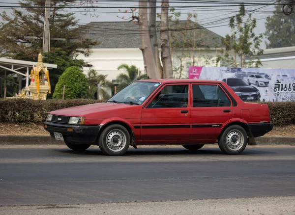 Chiangmai Thailandia Febbraio 2020 Vecchia Vettura Privata Toyota Corolla Foto — Foto Stock