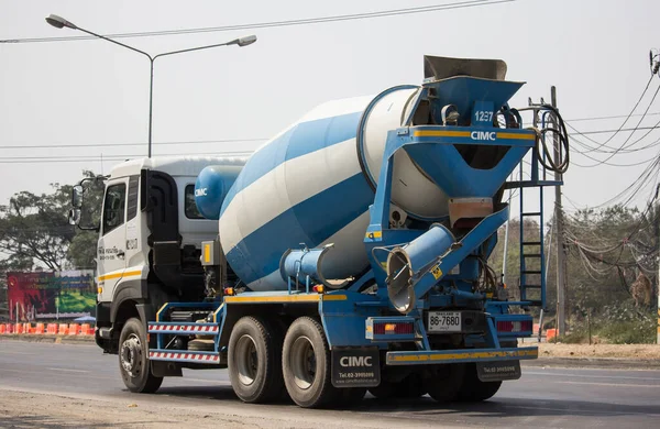 Chiangmai Таїланд Лютого 2020 Nissan Cement Truck Tpi Transport Photo — стокове фото