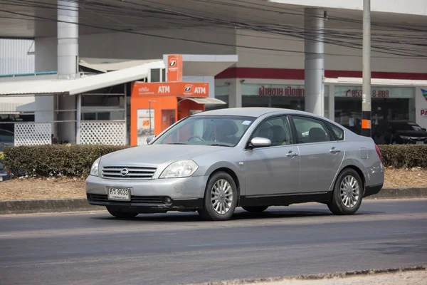 Chiangmai Tailândia Fevereiro 2020 Carro Particular Nissan Teana Estrada 1001 — Fotografia de Stock