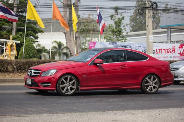 Chiangmai Thailand März 2020 Luxusauto Mercedes Benz C180 Foto Der — Stockfoto