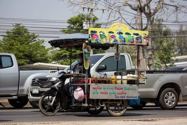 Чиангмай Таиланд Марта 2020 Года Частный Мотоцикл Магазин Мобильных Продаж — стоковое фото