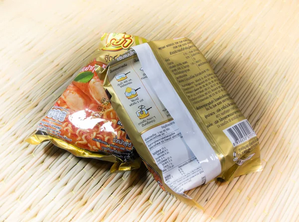 Chiangmai Tailandia Abril 2020 Imagen Del Producto Yumyum Instant Noodle — Foto de Stock