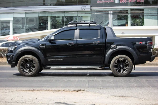 Chiangmai Tailândia Março 2020 Private Pickup Car Ford Ranger Estrada — Fotografia de Stock