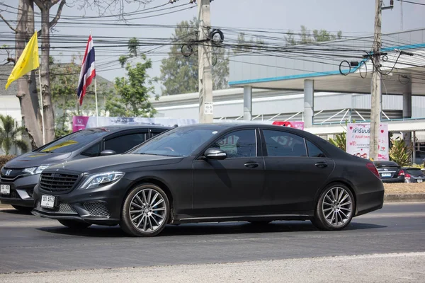 Chiangmai Tailandia Marzo 2020 Coche Lujo Mercedes Benz E350E Foto — Foto de Stock