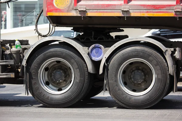 Chiangmai Thailand Maart 2020 Constante Banden Van Truck Weg 1001 — Stockfoto