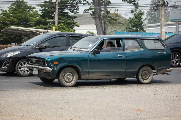 Chiangmai Thajsko Dubna 2020 Soukromé Staré Auto Datsun Léta Silnici — Stock fotografie