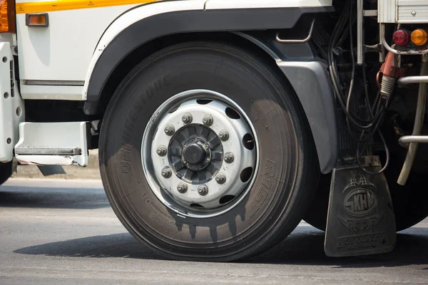 Chiangmai Thailand April 2020 Bridgestone Banden Van Truck Weg 1001 — Stockfoto