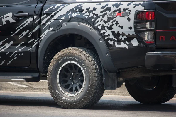 Chiangmai Tailandia Abril 2020 Coche Privado Recogida Ford Ranger Carretera — Foto de Stock