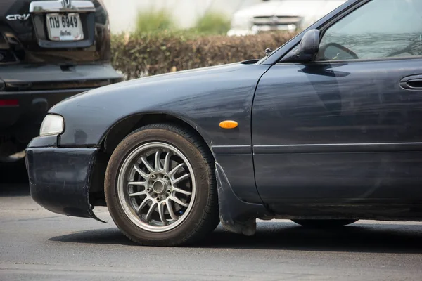 Chiangmai Thajsko Března2020 Soukromé Staré Auto Mazda626 Fotografie Silnici 1001 — Stock fotografie