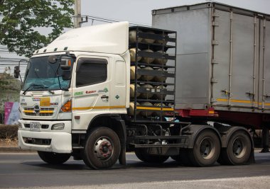 Chiangmai, Tayland - 25 Mart 2020 Fotoğraf 1001 nolu yolda. Şehir merkezine 8 km uzaklıkta, Tayland..