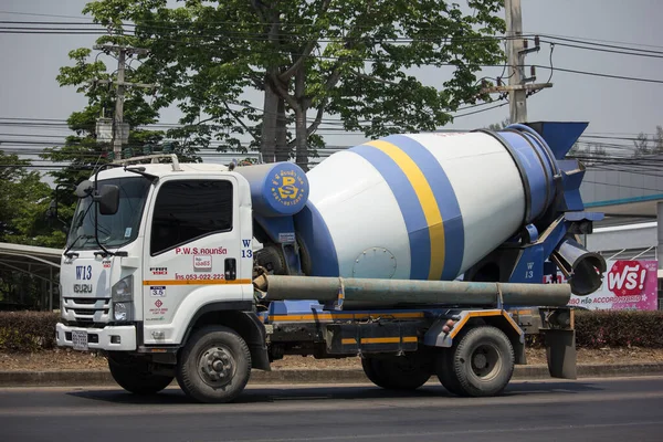 Chiangmai Таїланд Березня 2020 Цементна Вантажівка Pws Concrete Photo Road — стокове фото