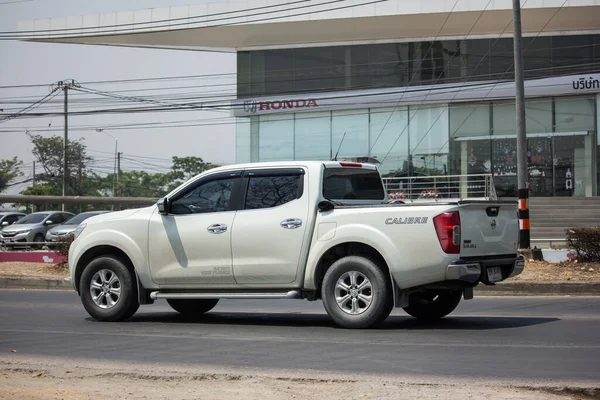 Chiangmai Tailândia Março 2020 Private Pickup Car Nissan Navara Estrada — Fotografia de Stock