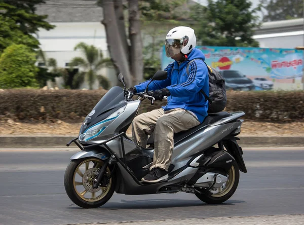 Chiangmai Thajsko Dubna2020 Man Private Honda Motorcycle Pcx150 Silnici 1001 — Stock fotografie