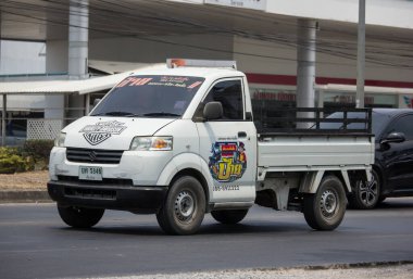 Chiangmai, Tayland - 14 Nisan 2020: er Suzuki Taşıma Aracı. Fotoğraf 121 no 'lu yolda, Chiangmai Tayland şehir merkezinden yaklaşık 8 km uzaklıkta..