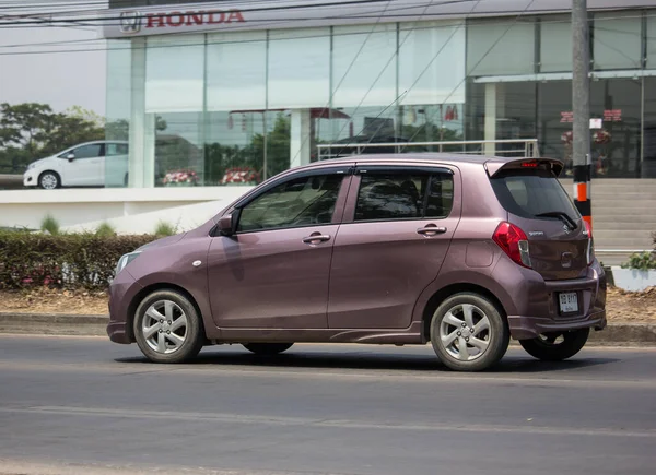 Chiangmai Thailand April 2020 Private Eco Car Suzuki Celerio Photo — Stock Photo, Image