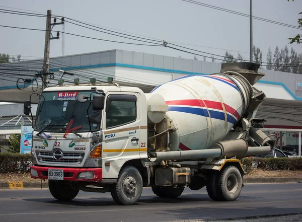 Chiangmai Таїланд Квітня 2020 Бетонна Вантажівка Компанії Pmix Concrete Фото — стокове фото